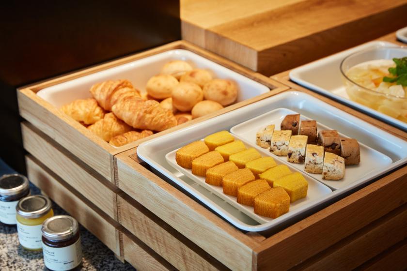 【朝食付】MUJI商品×和洋料理を楽しむ(約40種類)